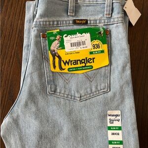 Wrangler Slim Fit Light Blue Men’s Jeans